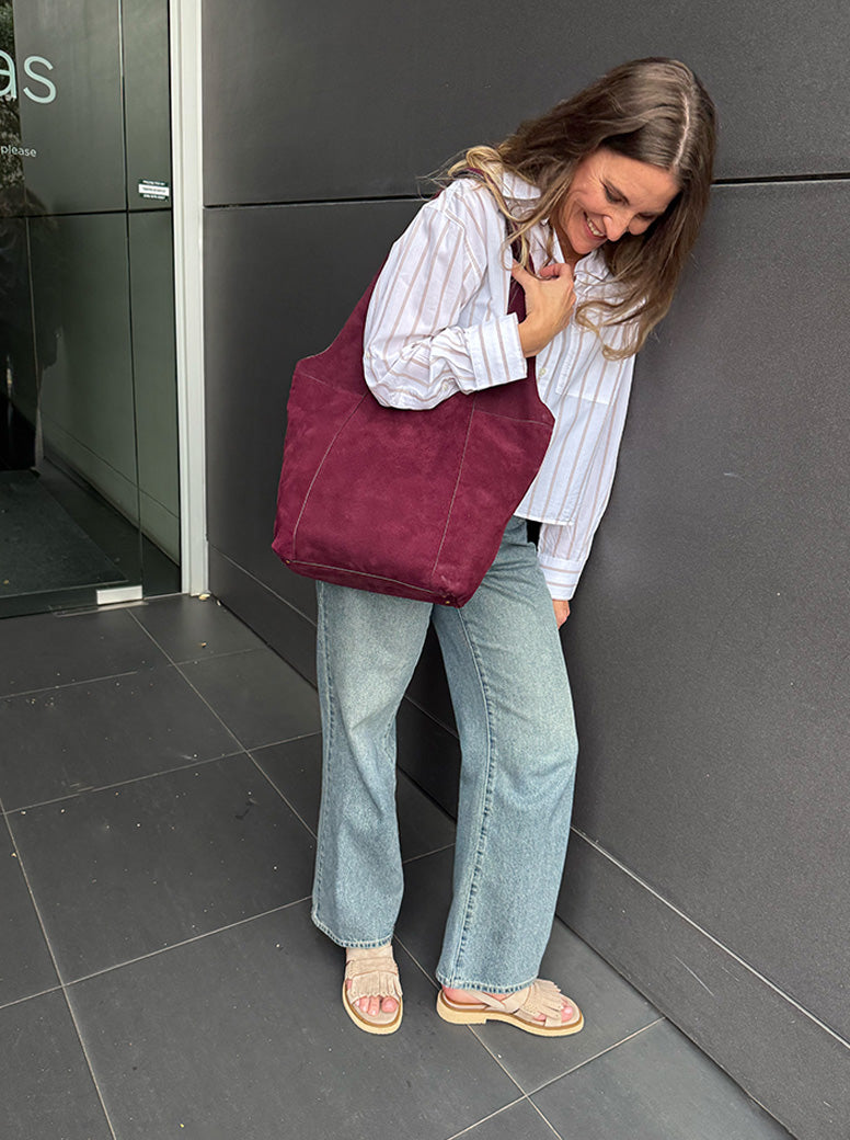 Quissel taupe suede