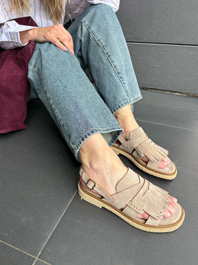 Quissel taupe suede