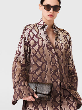 Ryder Wallet Crossbody Snake