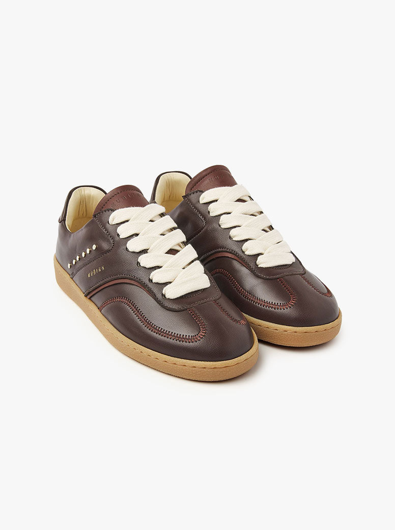 Rae Owen Studs burgundy