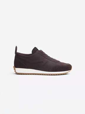 Retro Runner chocolate suede