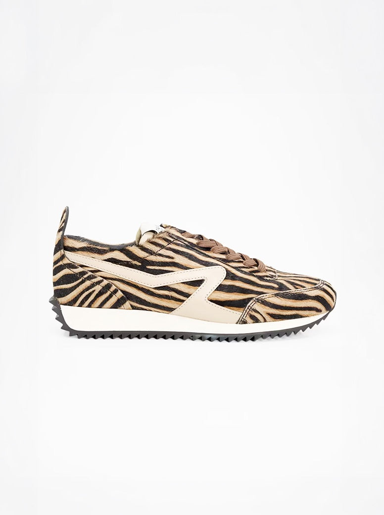 Retro Runner zebra hair calf