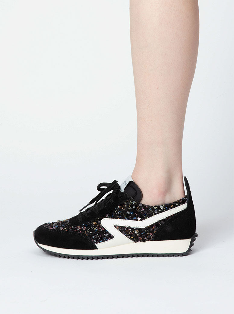 Retro Runner Boucle black