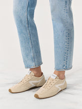 Retro Slim Ultra beige suede