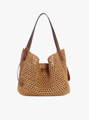 River Large Tote natural straw