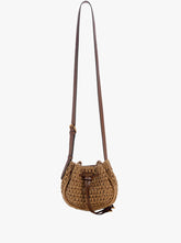 River Crossbody Natural Straw