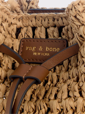 River Crossbody Natural Straw