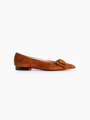 Roma caramel suede