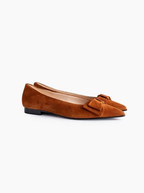 Roma caramel suede