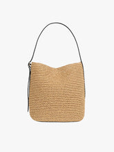 Rush Tote natural raffia