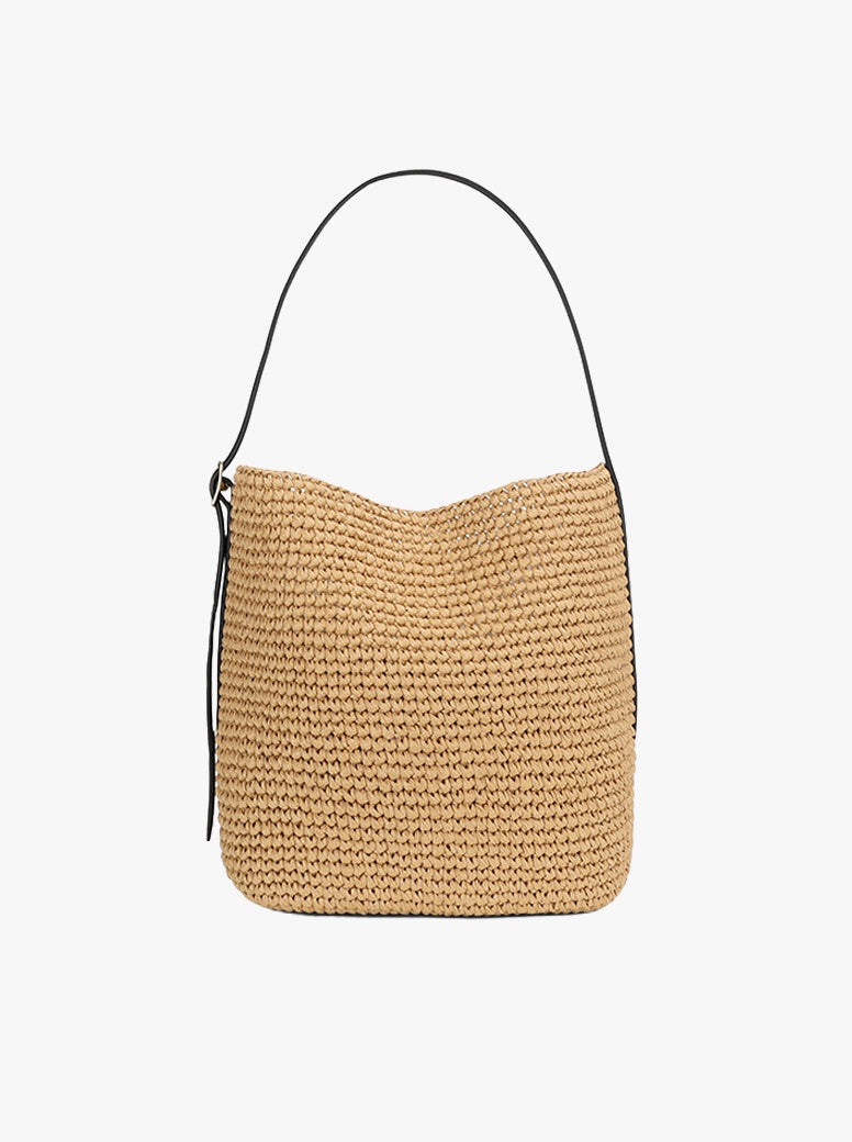 Rush Tote natural raffia