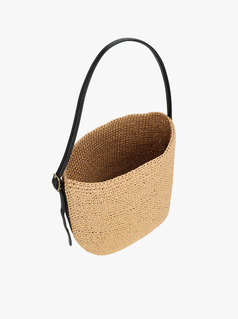 Rush Tote natural raffia