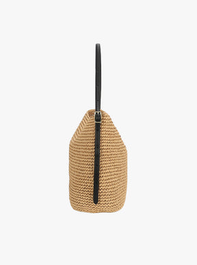 Rush Tote natural raffia