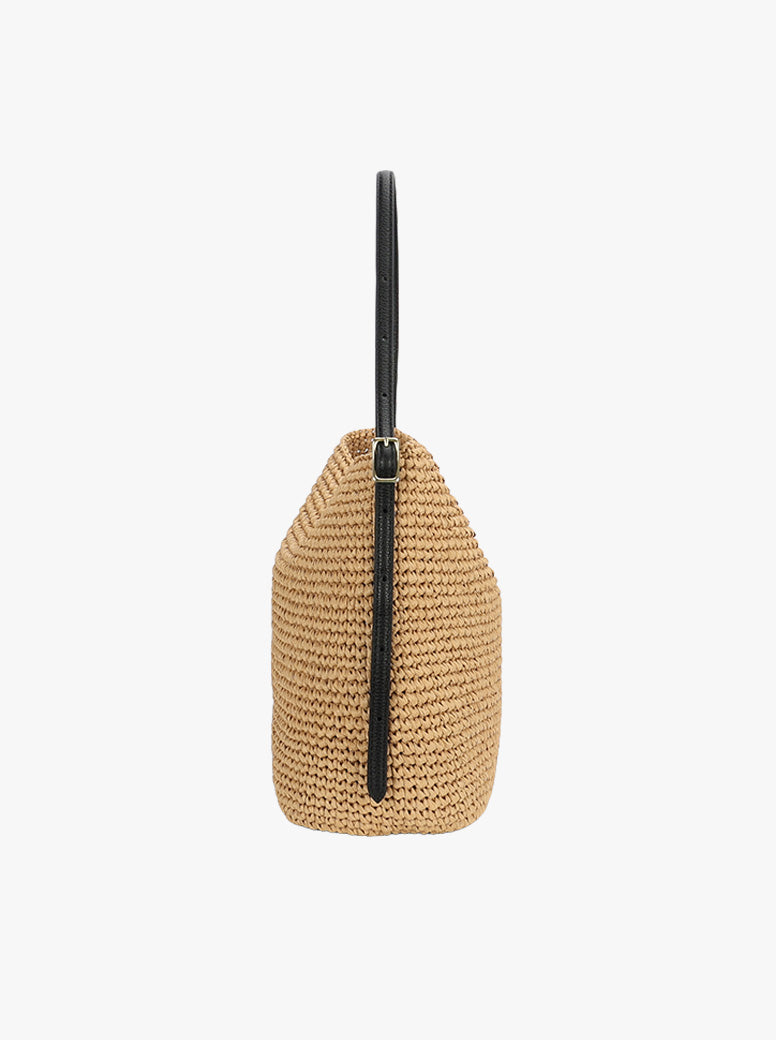 Rush Tote natural raffia