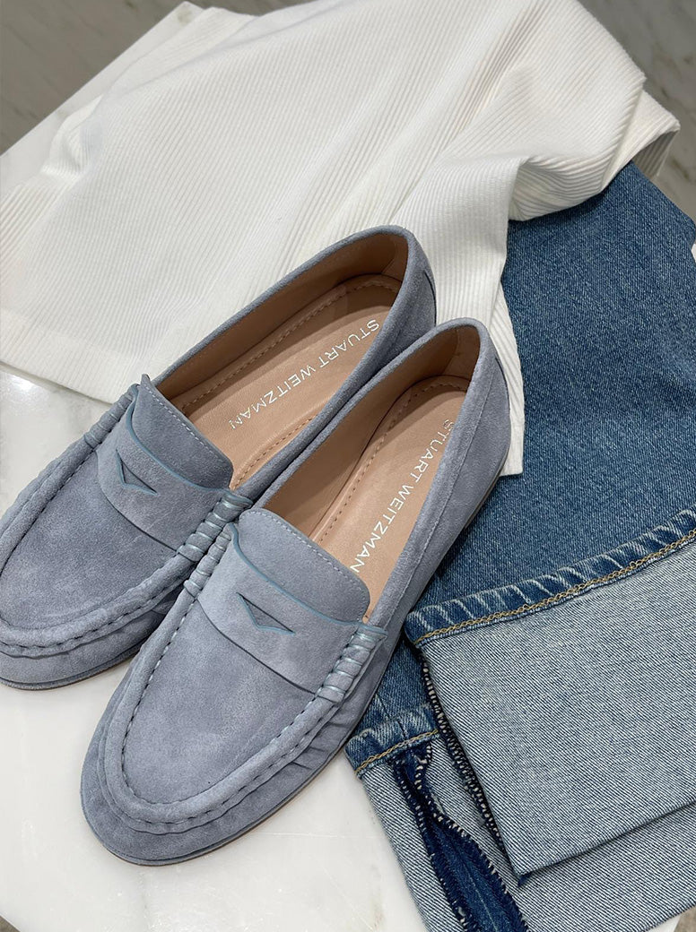 Spencer Loafer blue suede