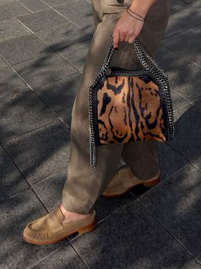Spiga taupe suede