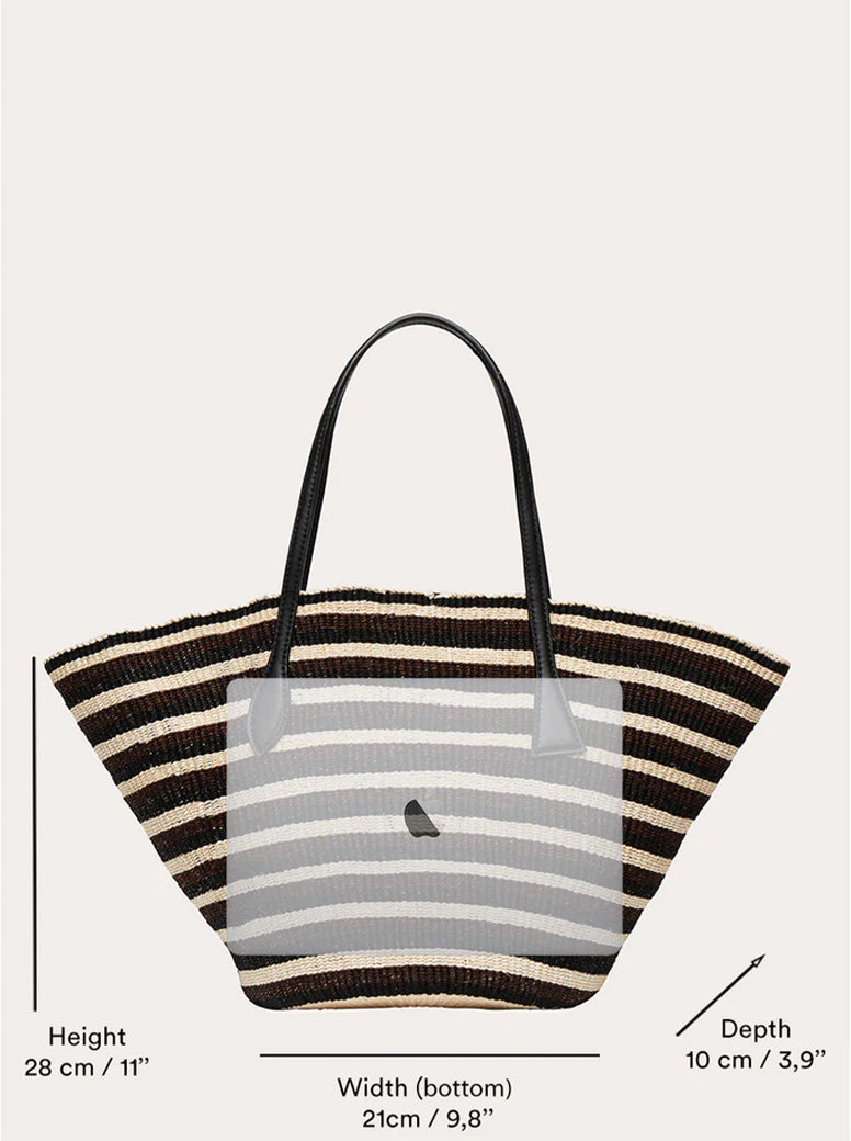 Sprout Basket multi raffia
