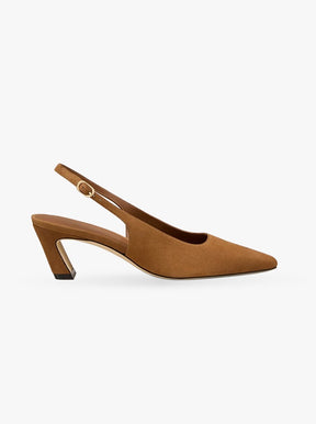 Stassi Slingback 50 tan suede