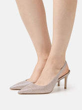 Power Slingback gold metallic