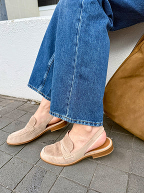 Suamy taupe suede