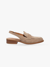 Suamy taupe suede