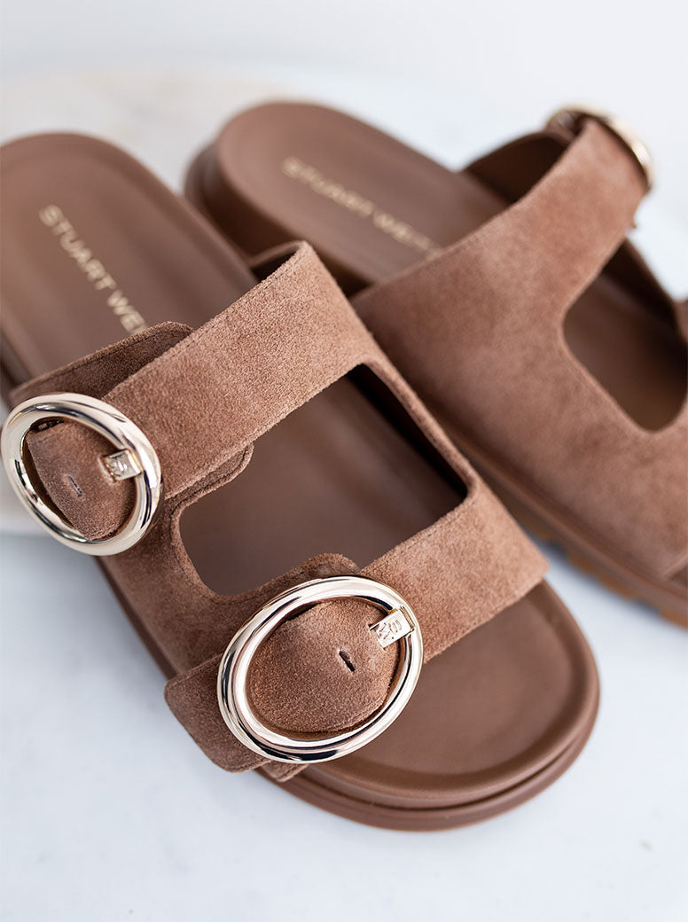 Benni Sport Slide Taupe