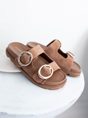Benni Sport Slide Taupe