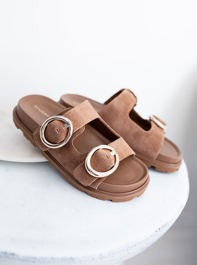 Benni Sport Slide Taupe