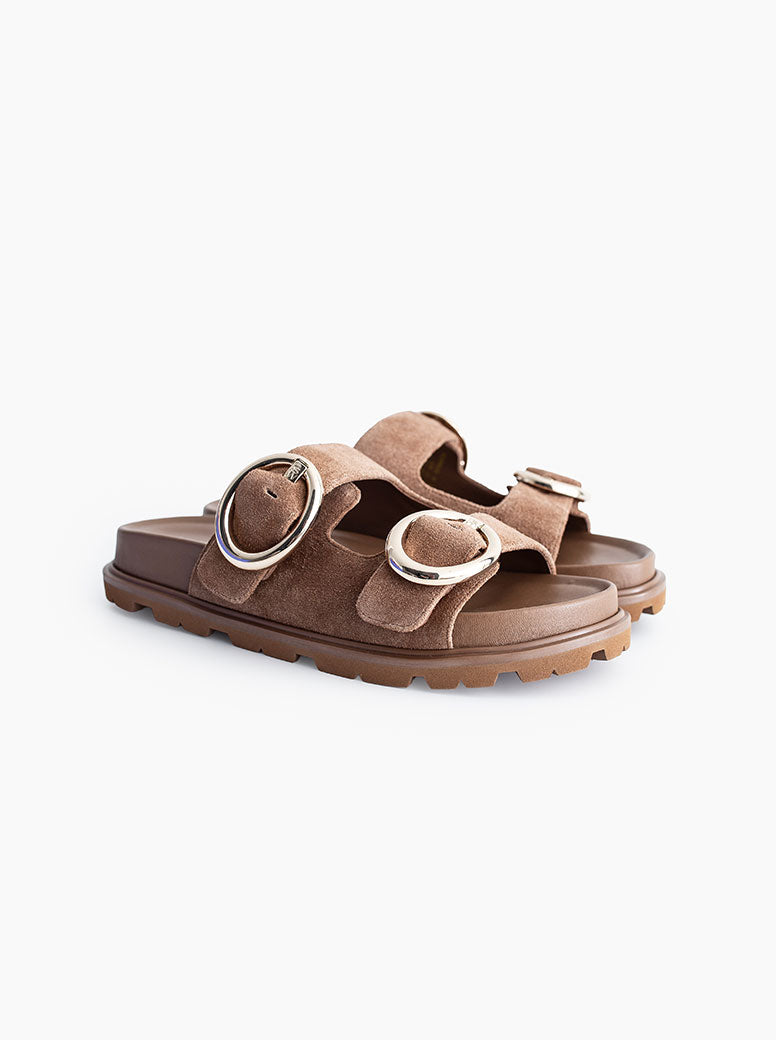 Benni Sport Slide Taupe