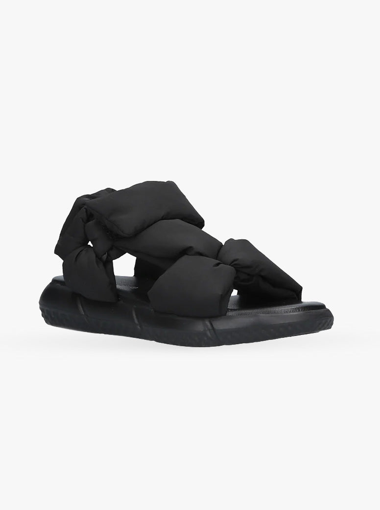 Swing black satin