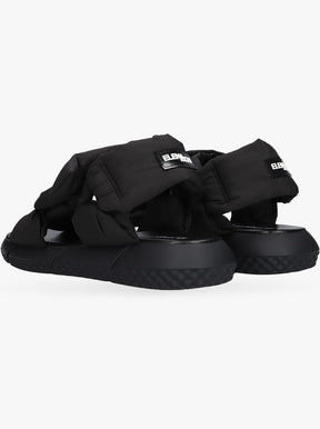 Swing black satin