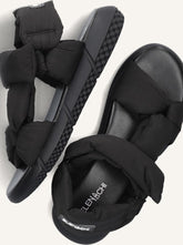 Swing black satin