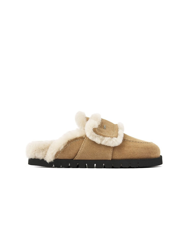 Teddy Furry oak suede