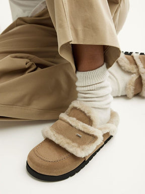 Teddy Furry oak suede