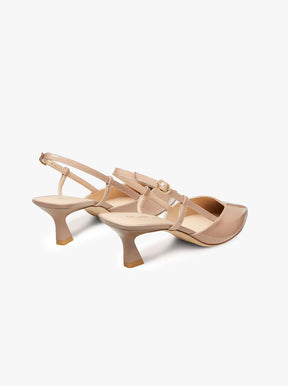 Vinnie 50 taupe patent