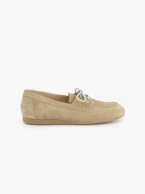 West beige suede