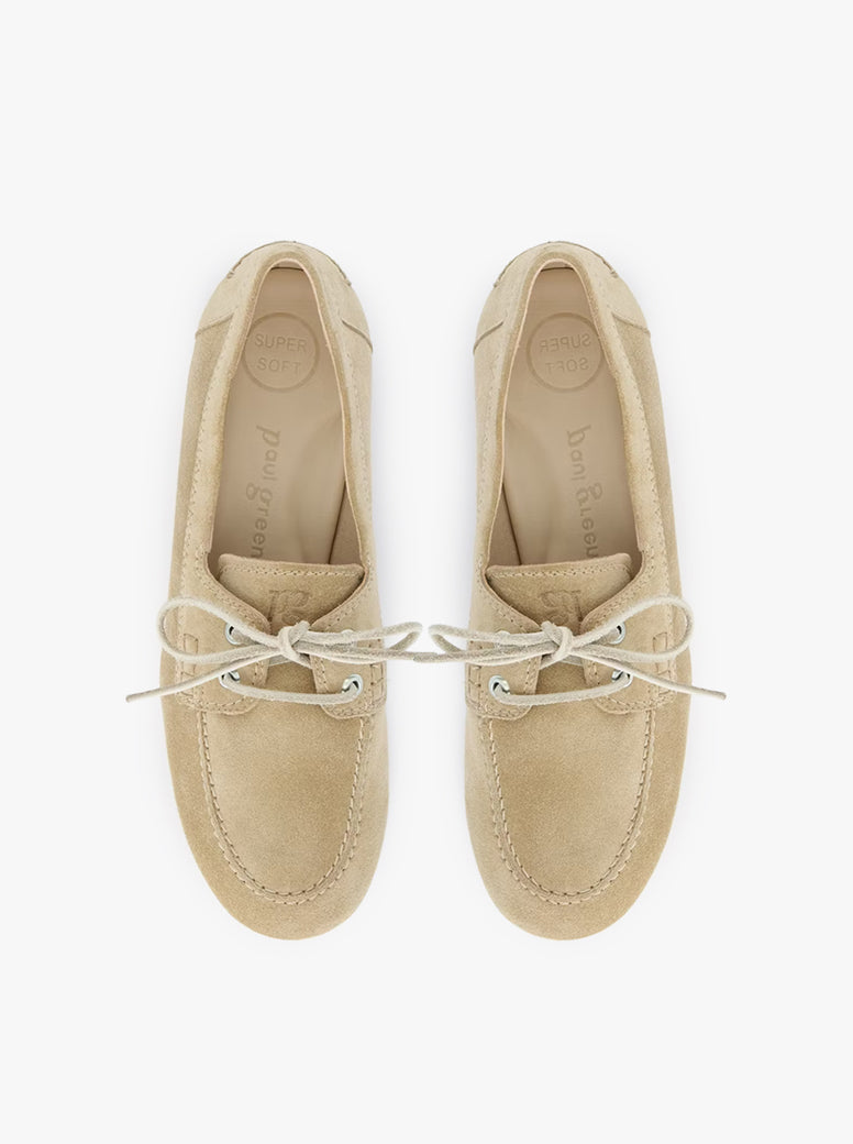 West beige suede