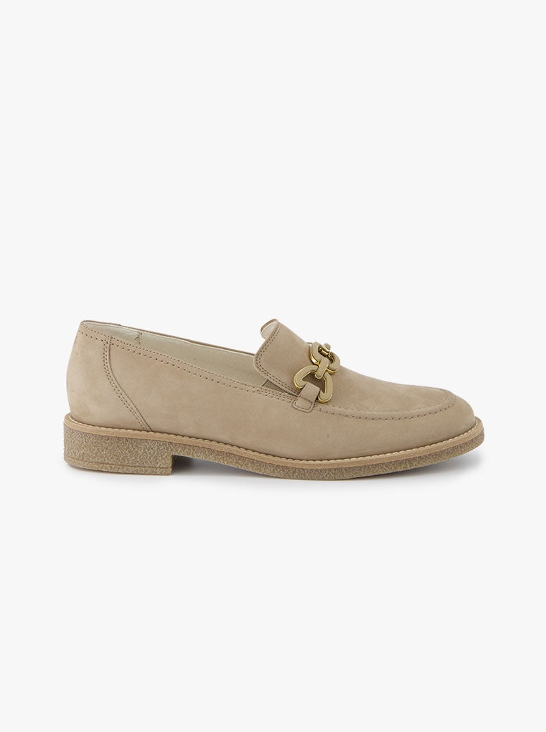 Wylie taupe suede