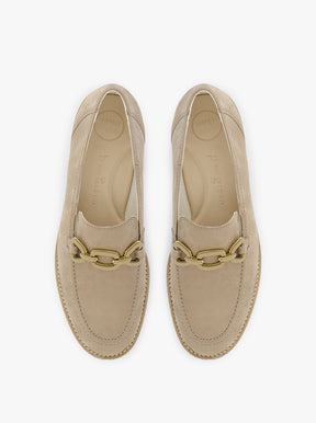 Wylie taupe suede