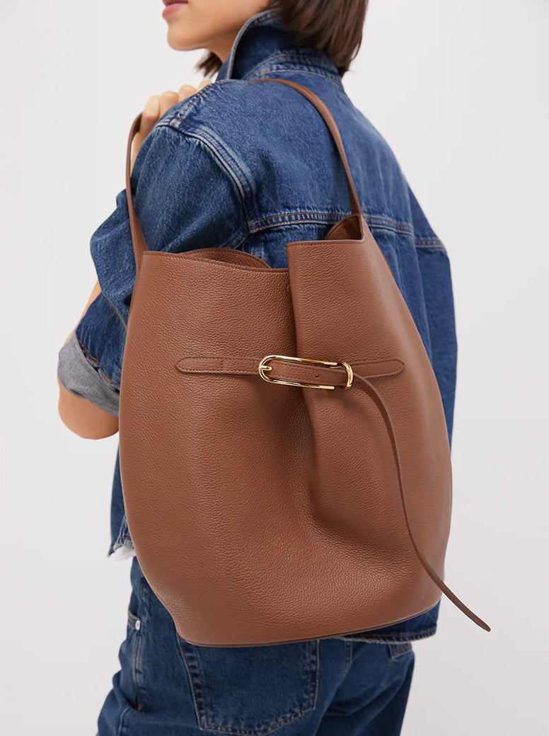 Belted Bucket Large tan
