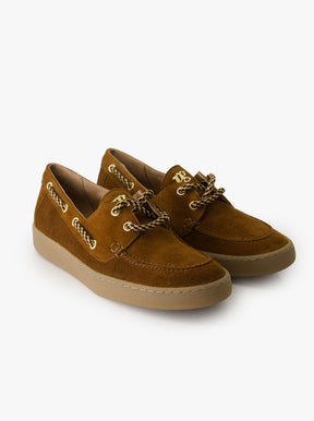 Finch tan suede