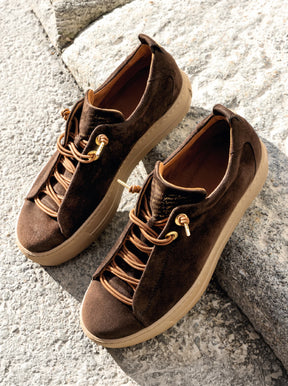 Future chocolate suede