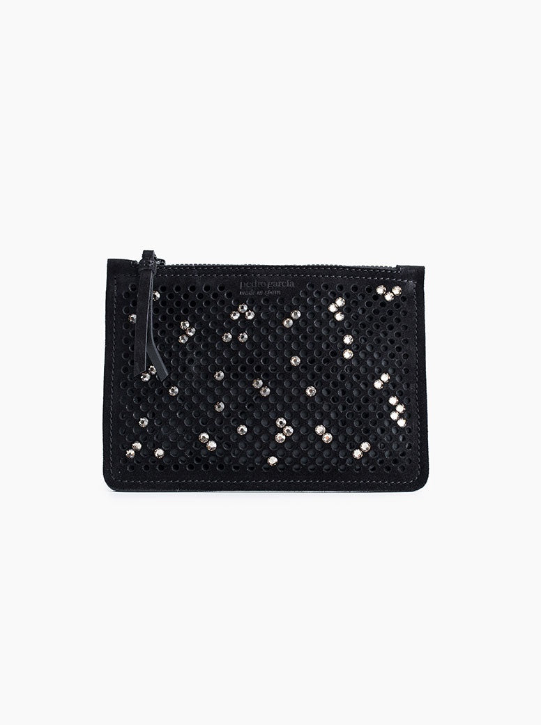 Crystal Pouch black