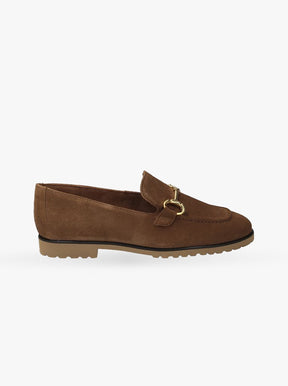 Libby tan suede